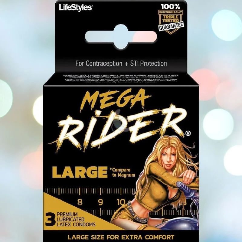 LifeStyles 'Mega Rider' Large Condom