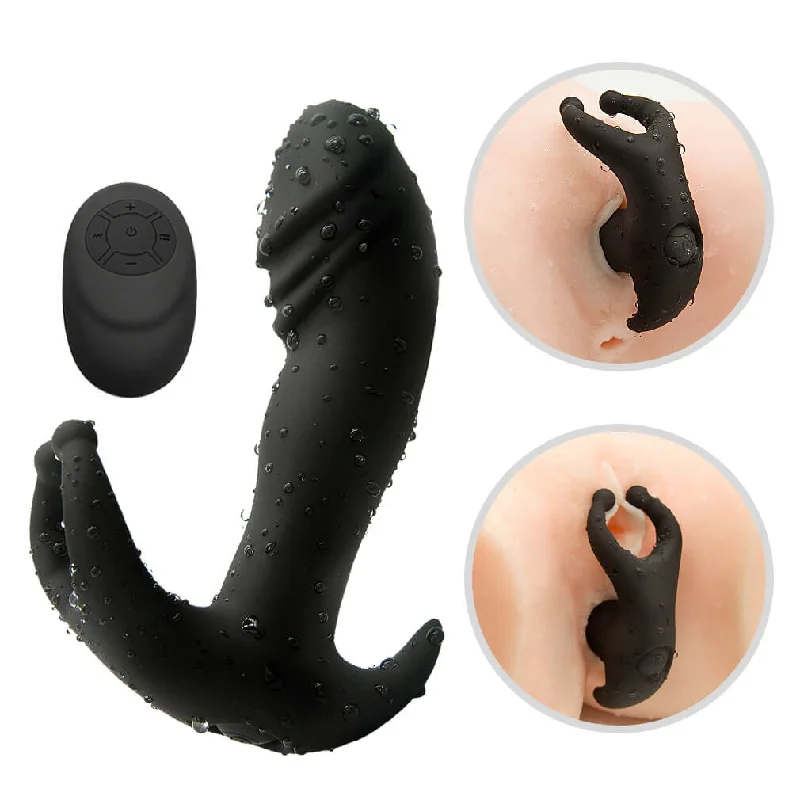 Prostate Massager Waterproof Butt Plug Prostate Vibrator