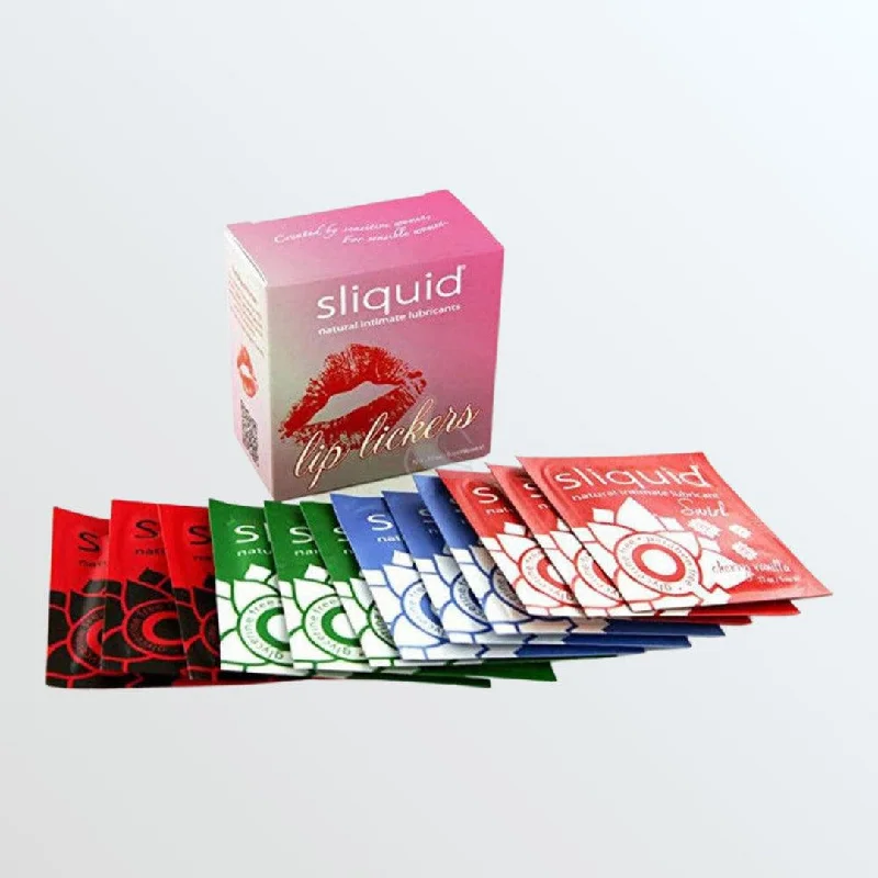 Sliquid Lip Lickers Lube Cube | 12-Pack