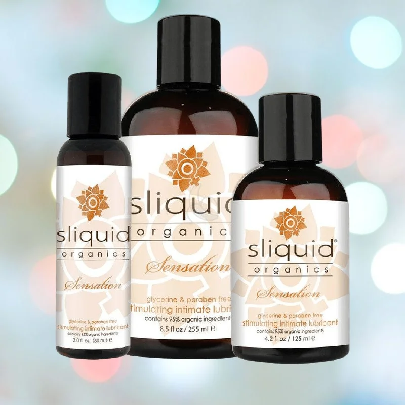 Sliquid Organics Sensation Aloe-Based Warming Lube