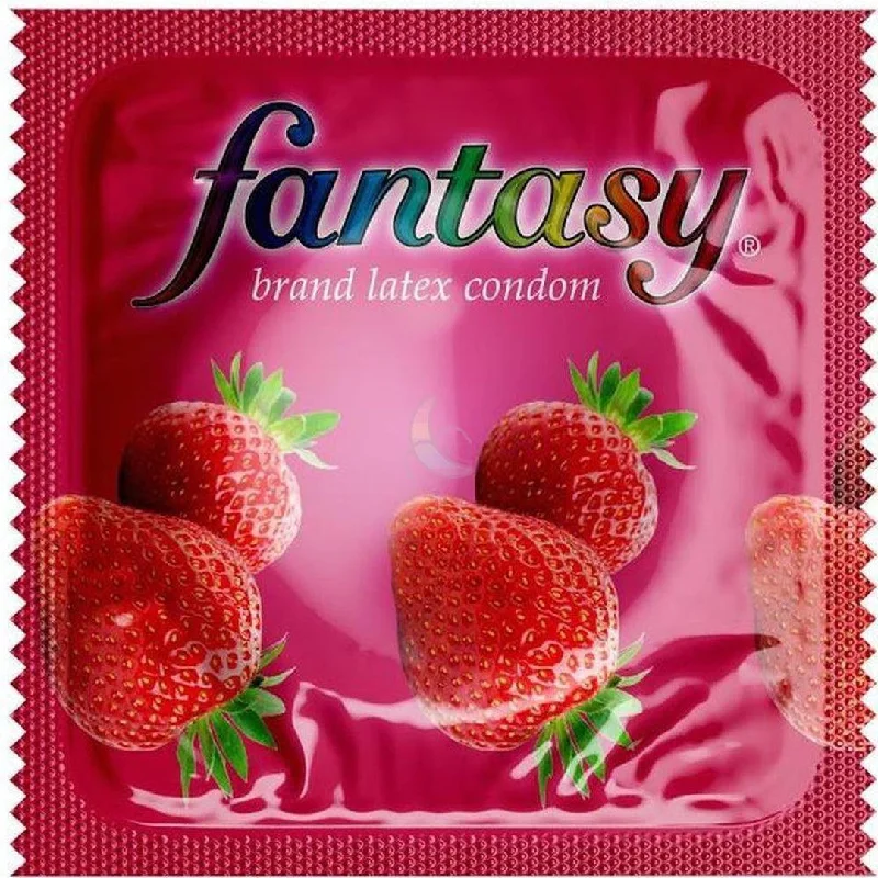 Fantasy Strawberry Flavored Condoms 🍓