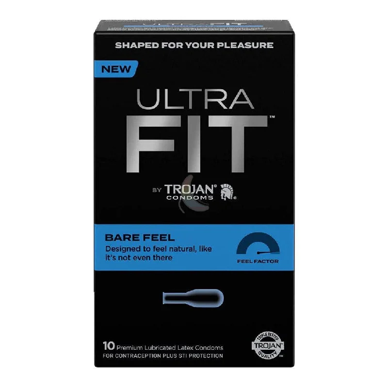 Trojan Ultra Fit Bare Feel Condoms | 10-Pack