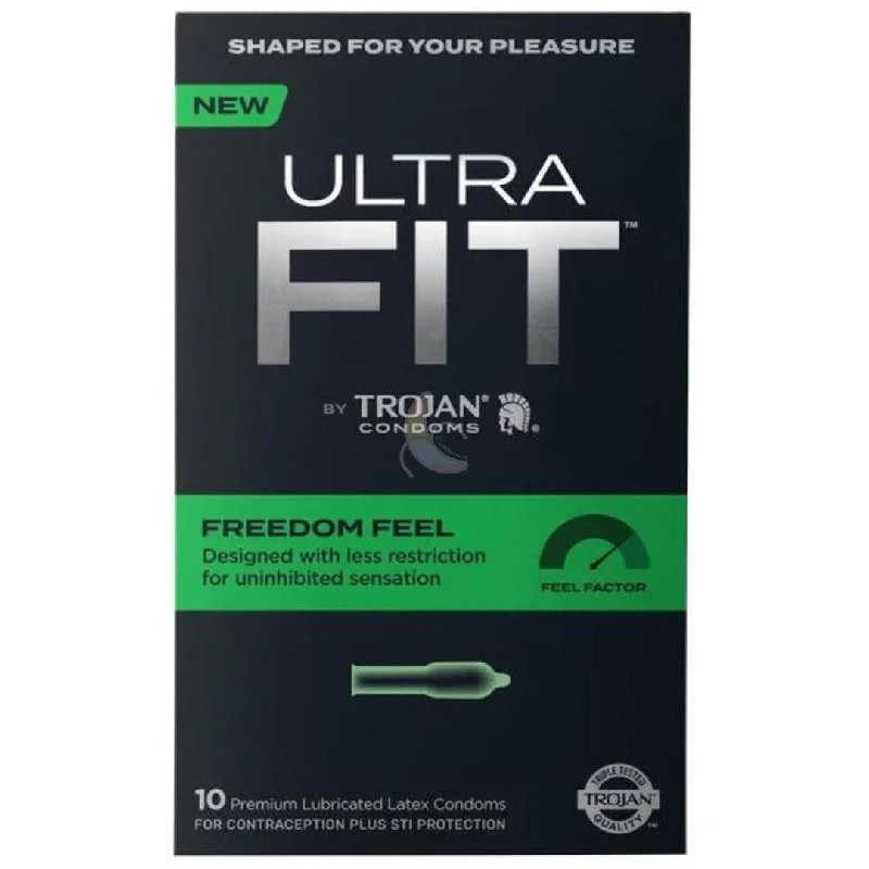 Trojan Ultra Fit Freedom Feel Condoms | 10-Pack