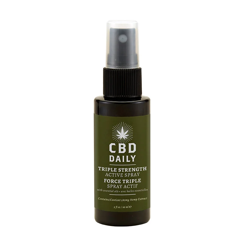 Earthly Body CBD Active Spray Triple Strength