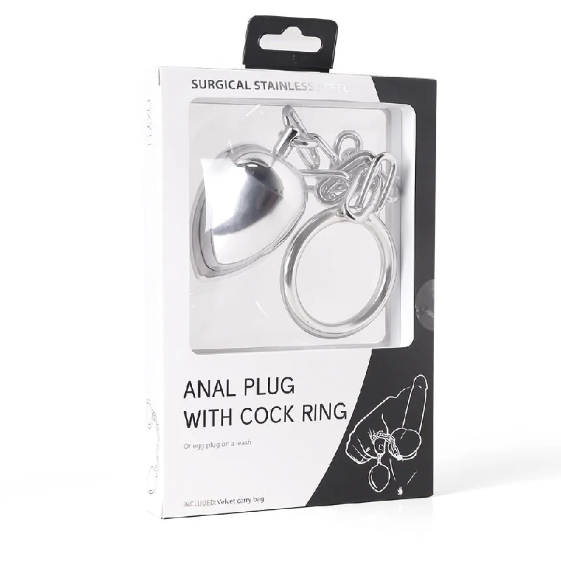 OXY11 - Anal Plug with Cock Ring