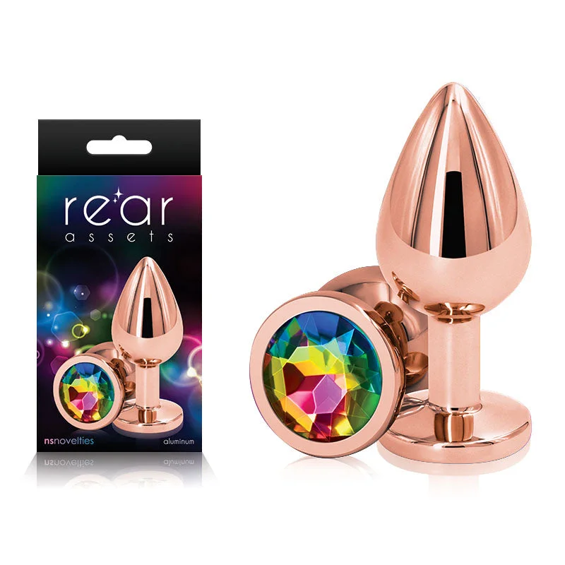 Rear Assets Rose Gold Medium - Metal Butt Plug