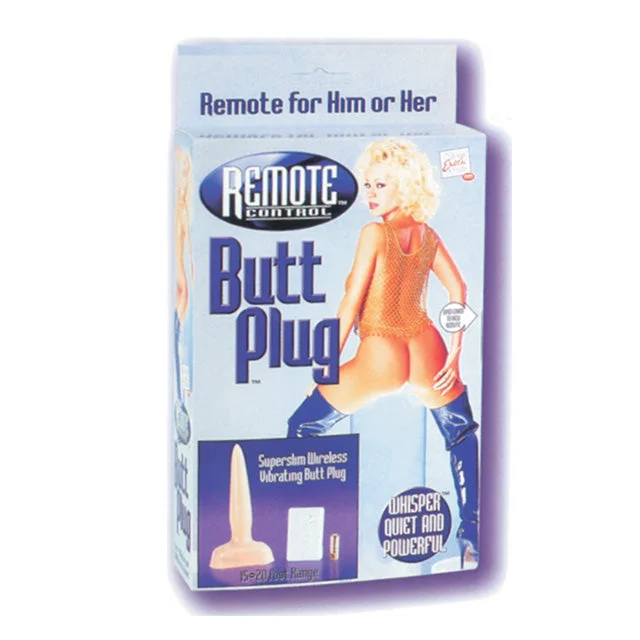 ++Remote Control Butt Plug