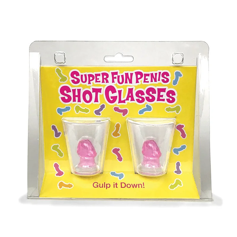 Super Fun Penis Shot Glasses Set Of 2