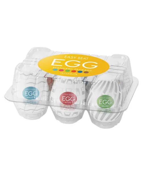 Tenga Egg Variety Pack New Standard - 6 Unique Strokers for Ultimate Pleasure!