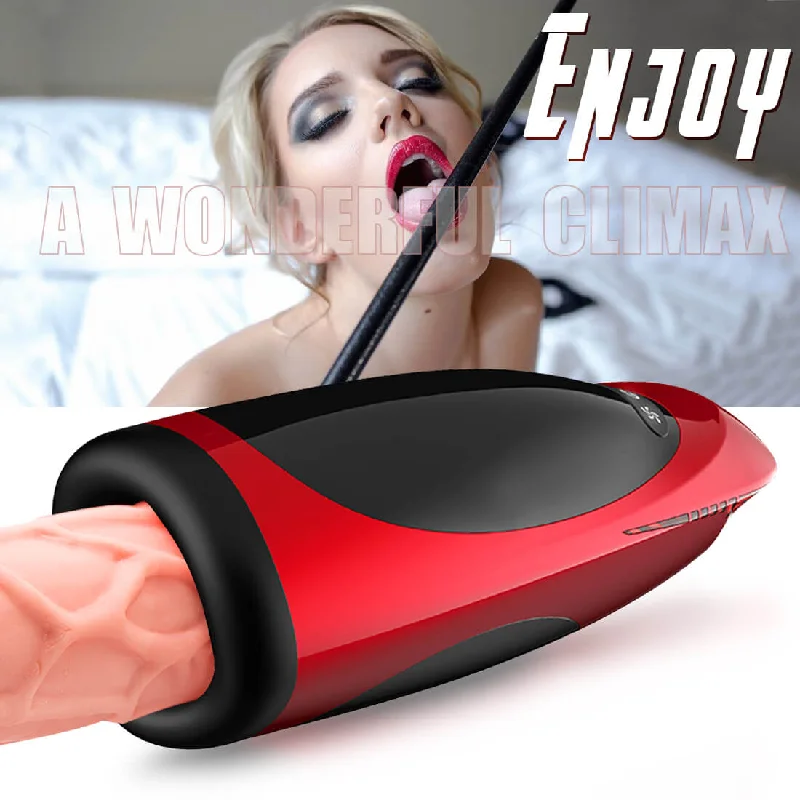 High Speed Rotation Intelligent Voice Masturbator 4D Oral Sucker Toy