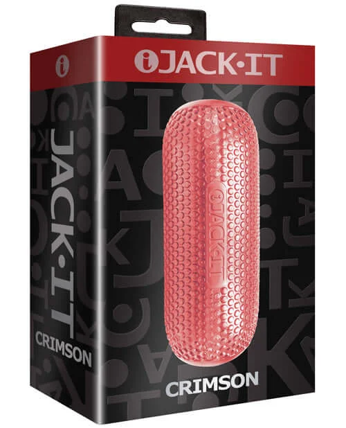 Icon Brands iJack-It Stroker Crimson Red