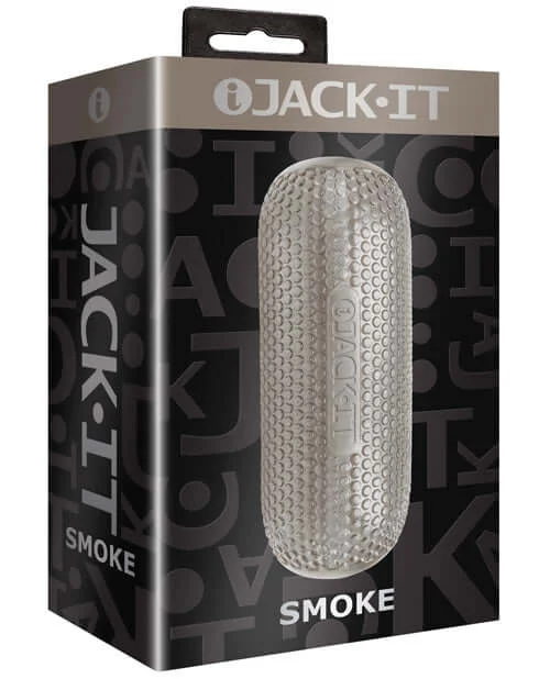 From Icon Brands iJack-It Stroker Smoke Gray