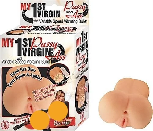 Soft and Safe Vibrating Pussy and Ass Toy with Adjustable Speeds