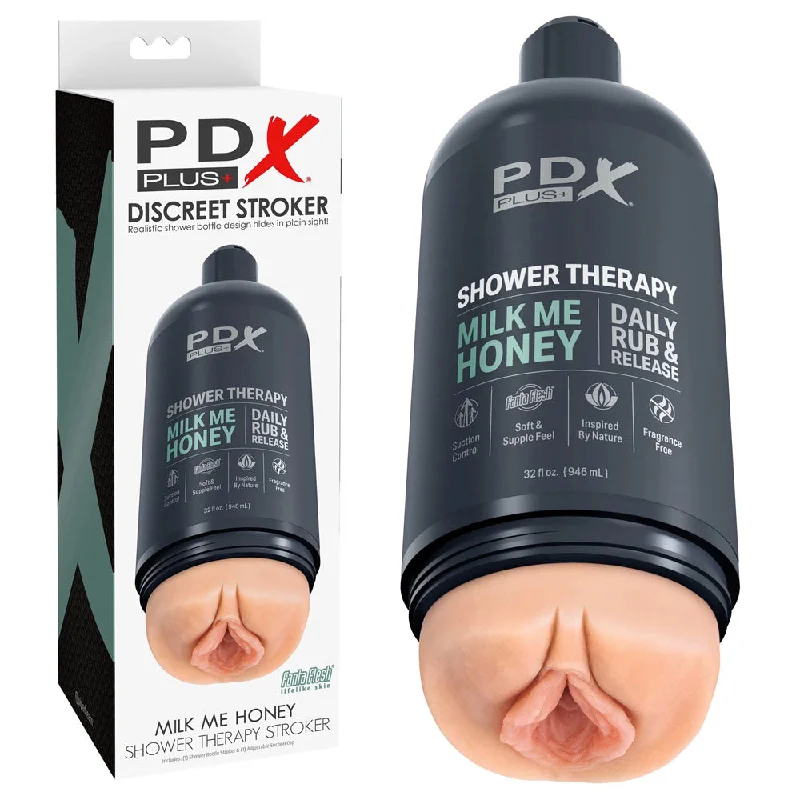 PDX Plus Shower Therapy - Milk Me Honey - Flesh-(rd621-21)