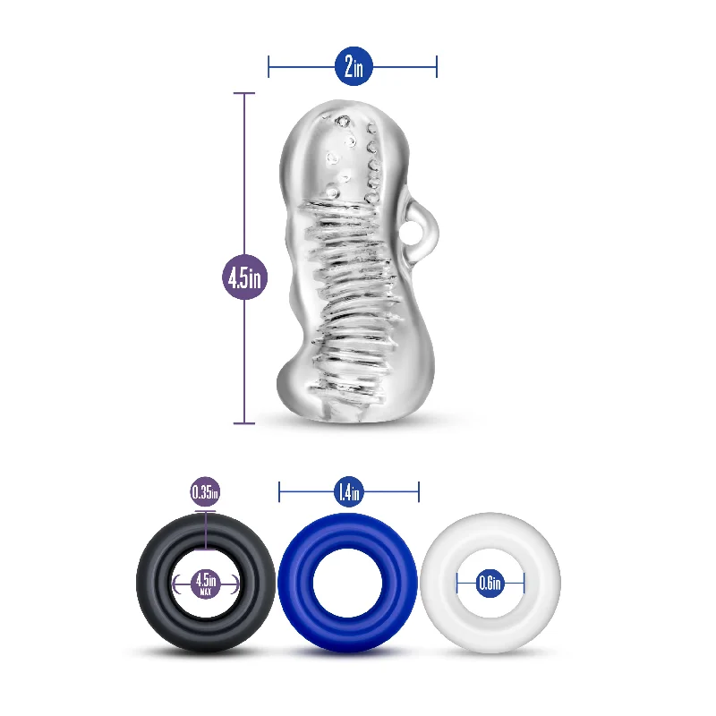 Quickie Kit: Stroking Fun with Hand Tool and Stay Hard Rings