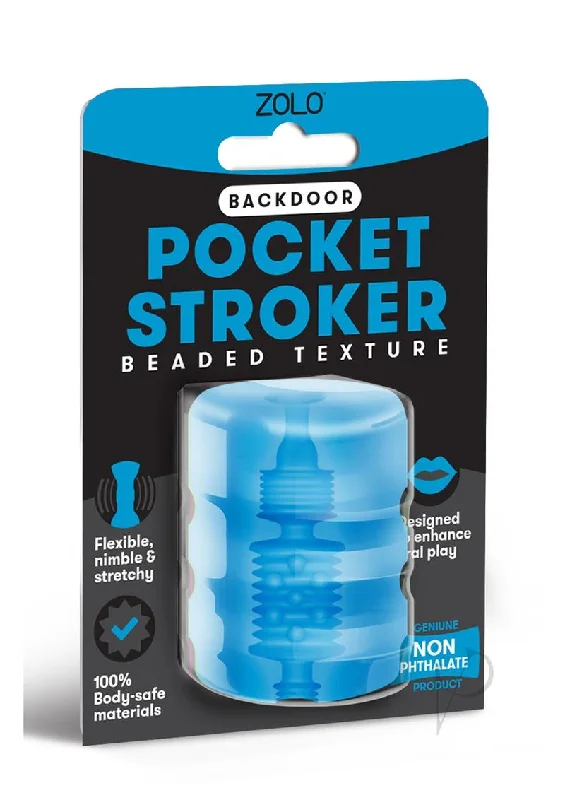 Zolo Backdoor Pocket Stroker Blue