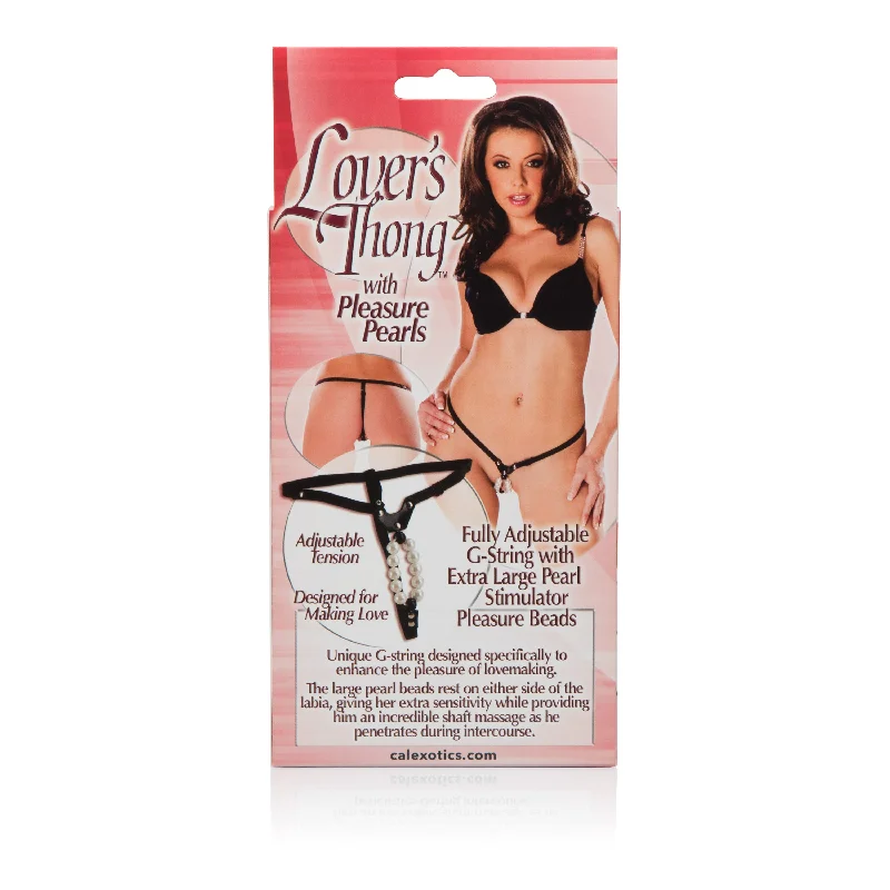 Lovers Thong With Pleasure Pearls