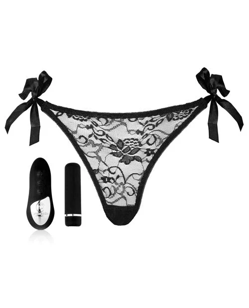 Nu Sensuelle Pleasure Panty Bullet w/Remote Control 15 Functions - Black